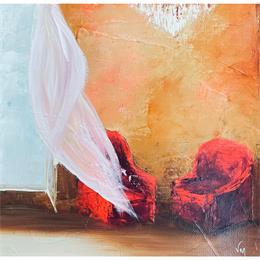 Painting Presque tout by Vinnie | Painting Figurative Oil Life style