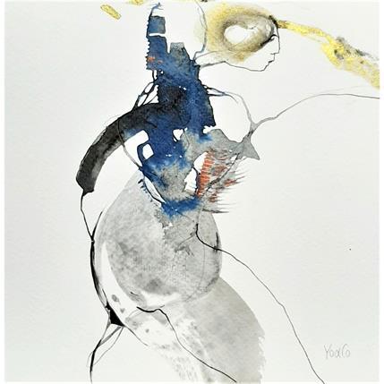 Gemälde Virevolte -23 von YO&CO | Gemälde Abstrakt Tinte Akt, Pop-Ikonen