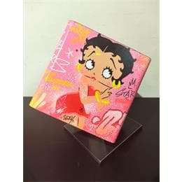 Sculpture Betty boop cube par Lemoine Mael | Sculpture Pop-art Graffiti, Métal, Posca