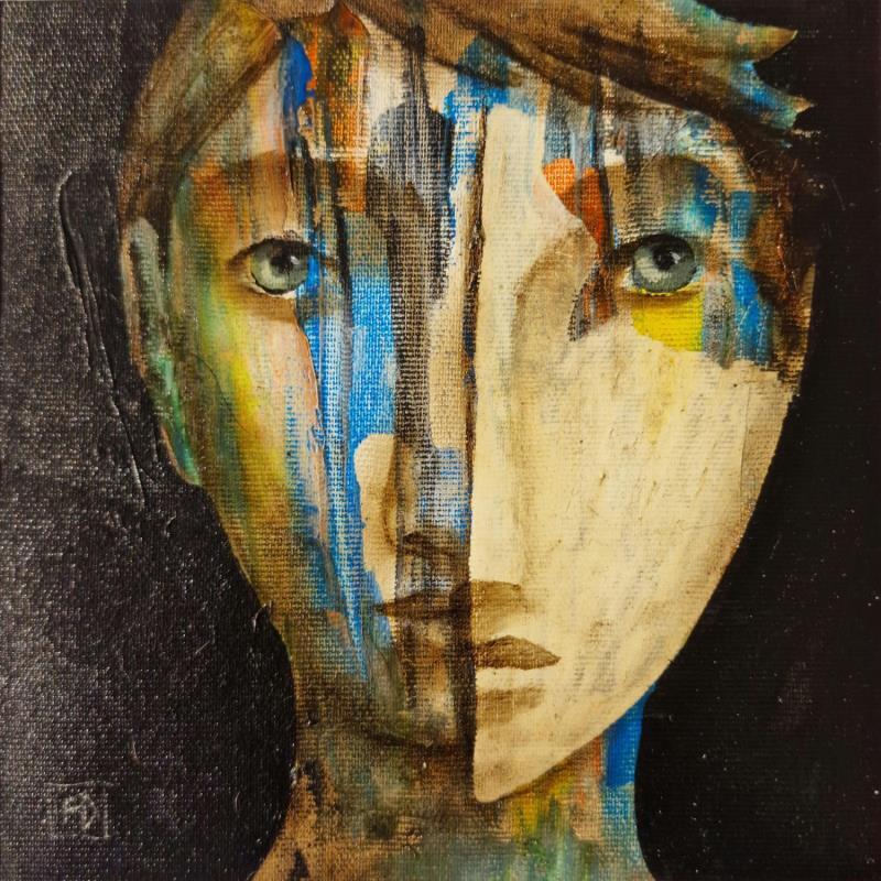 Painting P5 by Delaube Fabien | Painting Oil