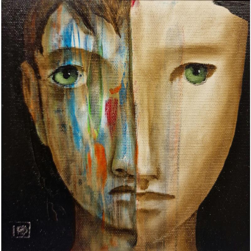 Painting P7 by Delaube Fabien | Painting Oil