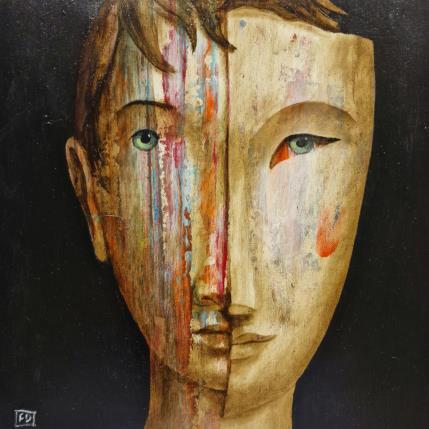 Painting G2 by Delaube Fabien | Painting Oil