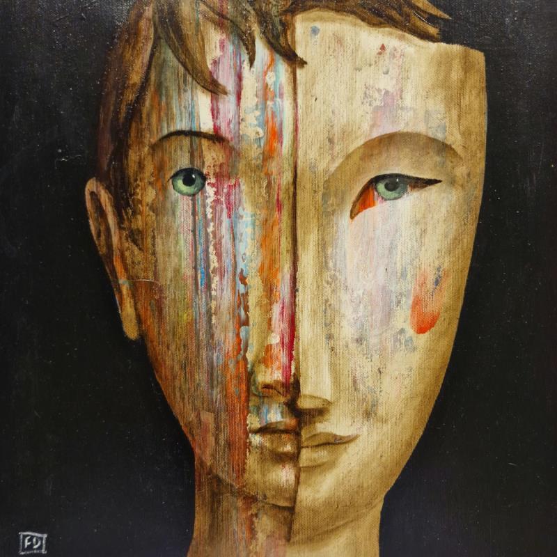 Painting G2 by Delaube Fabien | Painting Oil