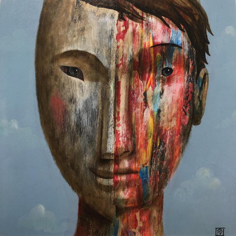 Painting G3 by Delaube Fabien | Painting Oil