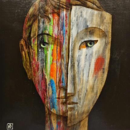 Painting G1 by Delaube Fabien | Painting Oil