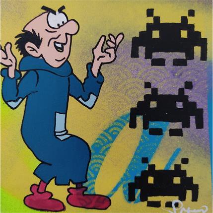 Painting Invaders by Przemo | Painting Pop-art Acrylic Pop icons