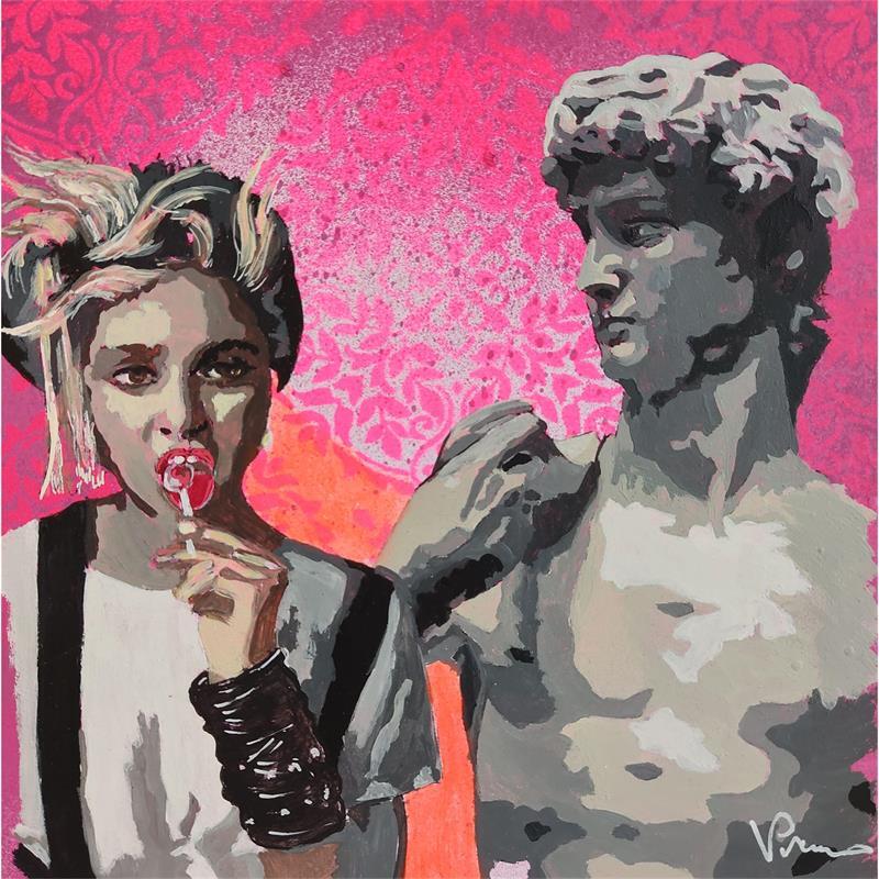 Pintura Walk with your boyfriend por Przemo | Pintura Pop art Retrato Iconos pop Acrílico