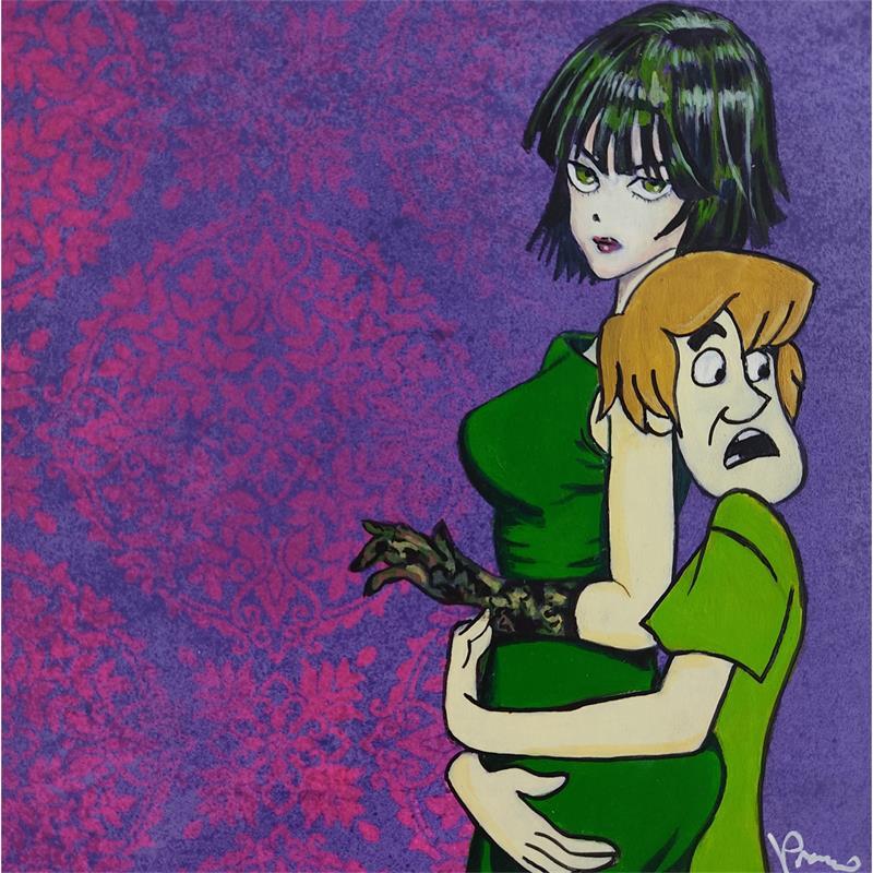 Painting ST by Przemo | Painting Pop-art Pop icons Acrylic