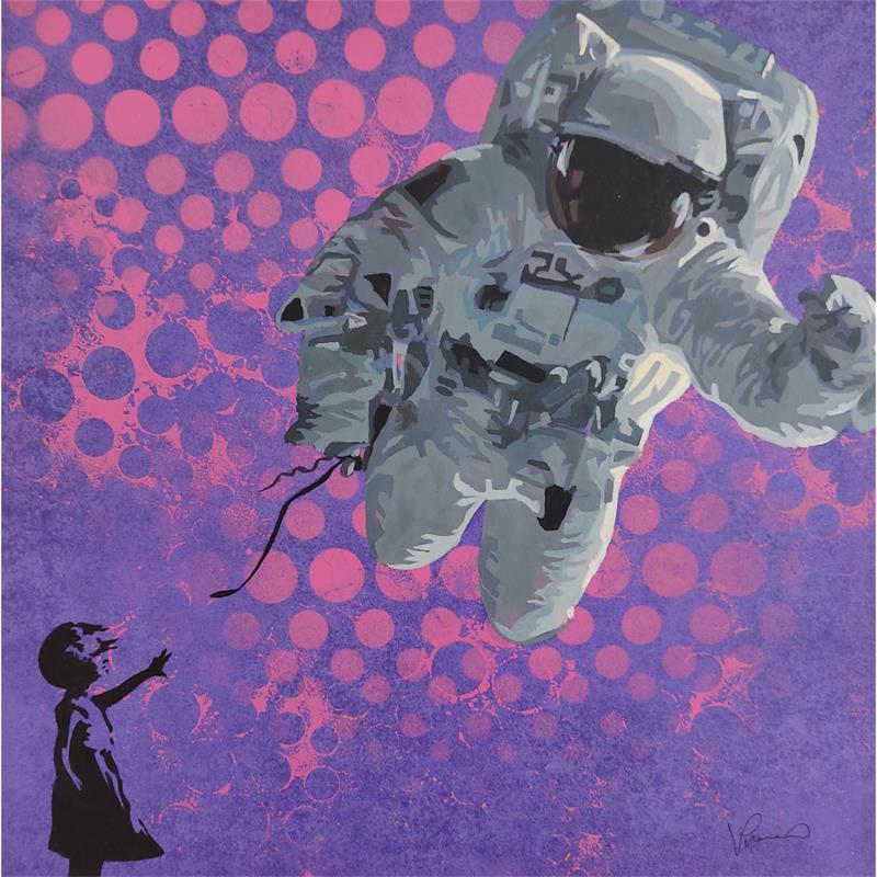 Gemälde Lost hopes von Przemo | Gemälde Pop-Art Pop-Ikonen Acryl