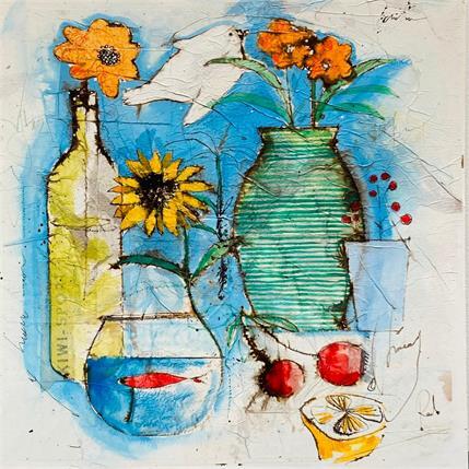 Pintura Colombre et carafe por Colombo Cécile | Pintura  Acrílico, Pastel