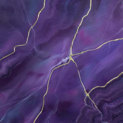 Peinture Hazy onyx par Baroni Victor | Tableau Abstrait Acrylique Minimaliste