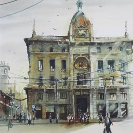 Peinture Assurement par Abbatucci Violaine | Tableau Figuratif Aquarelle Paysages