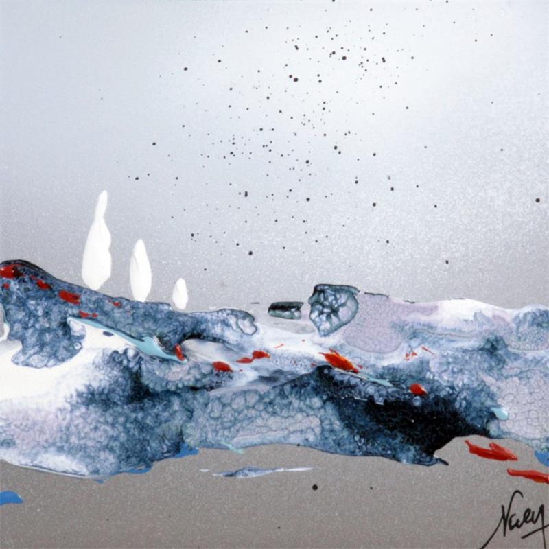 Peinture C1978 par Naen | Tableau Abstrait Minimaliste Acrylique