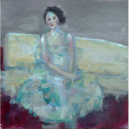 Peinture La danseuse par De Sousa Miguel | Tableau Figuratif Carton Portraits