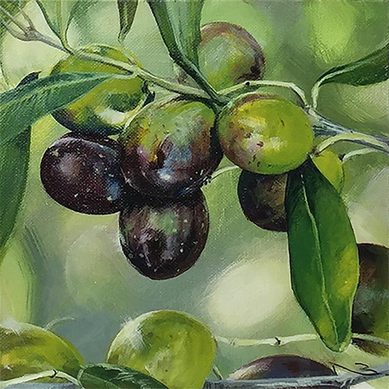 Gemälde En direction de l'été von Nahon Bruno | Gemälde Figurativ Stillleben Acryl