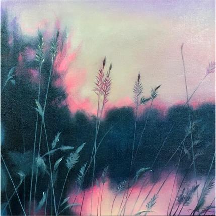 Painting Les feux du matin by Nahon Bruno | Painting Figurative Acrylic Landscapes