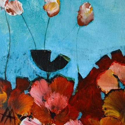 Painting Floreritas by Arias Parera Almudena | Painting Figurative Acrylic Still-life