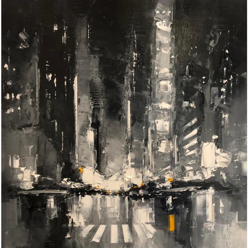 Peinture Sans Titre par Castan Daniel | Tableau Figuratif Urbain Huile