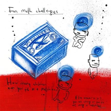 Painting Fun match challenges by Arens Jan hein | Painting Raw art Acrylic Life style