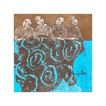 Gemälde portrait de famille von Guillon Anne | Gemälde Figurativ Alltagsszenen, Pop-Ikonen