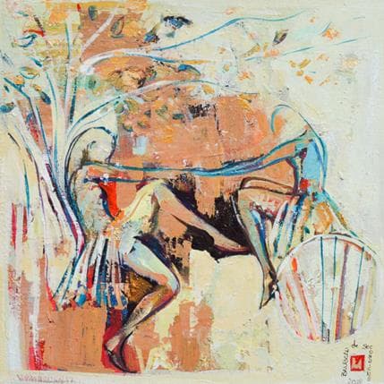 Painting 14 by Machi | Painting Figurative Acrylic, Oil Life style