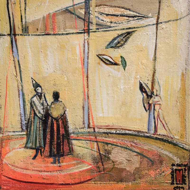 Pintura 7 por Machi | Pintura Figurativo Life style Aceite Acrílico