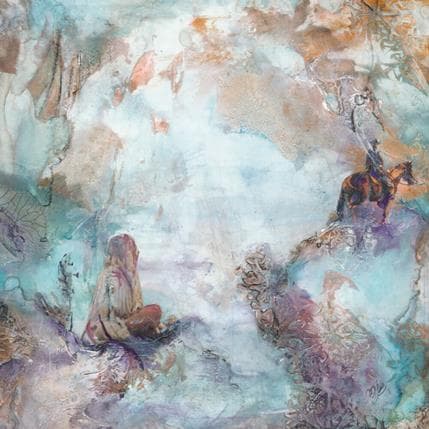 Pintura Lost for you por Bergeron Marie-Josée | Pintura Figurativo Aceite, Acrílico Life style