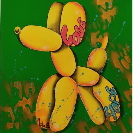 Painting Hope by Molla Nathalie  | Painting Pop-art Animals