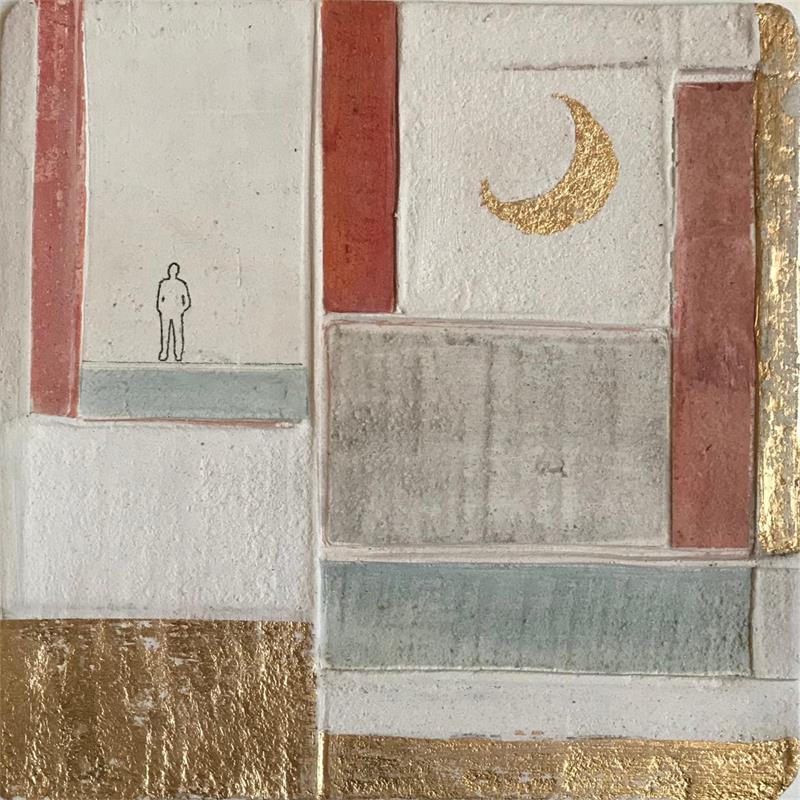 Peinture INSIPIRING MOOD par Roma Gaia | Tableau Sable