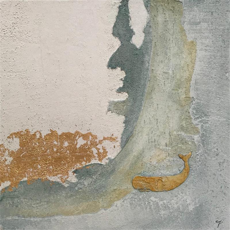 Peinture IRIDESCENT par Roma Gaia | Tableau Sable