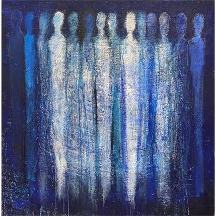 Peinture Chorégraphie à l'opéra  par Rocco Sophie | Tableau Abstrait Acrylique, Collage, Huile, Sable minimaliste, scènes de vie