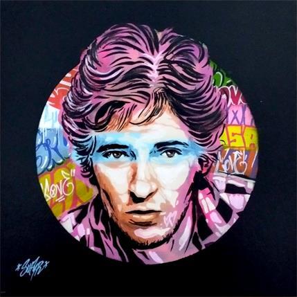 Painting Bruce Springsteen by Sufyr | Painting Street art Acrylic, Graffiti