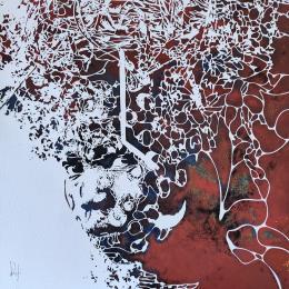 Peinture When we lived in the forest par Louafi Valentine | Tableau