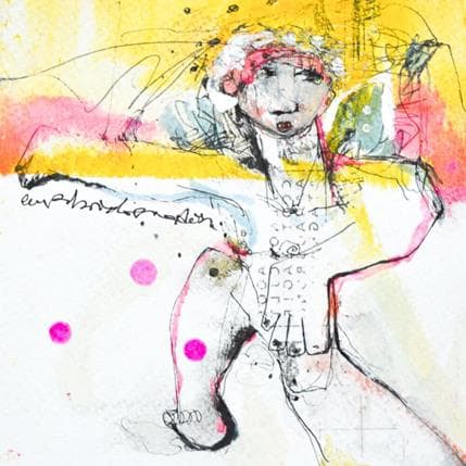 Painting Decision by Boix Bernardini Empar | Painting Raw art Acrylic Life style