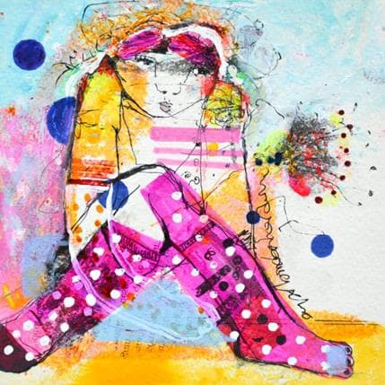 Pintura Cannonballs por Boix Bernardini Empar | Pintura Arte bruto Acrílico Life style