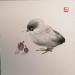 Peinture Les chicks c'est chic 4 par De Giorgi Mauro | Tableau Art Singulier Animaux Noir & blanc