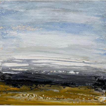 Peinture Sans titre  par Rocco Sophie | Tableau Abstrait Acrylique, Collage, Huile, Sable minimaliste