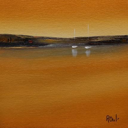 Peinture Evasion 42 par Roussel Marie-Ange et Fanny | Tableau Figuratif Huile Marine