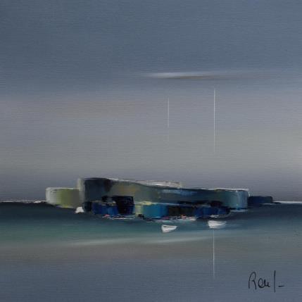 Painting Symphonie marine 42 by Roussel Marie-Ange et Fanny | Painting Figurative Oil Marine