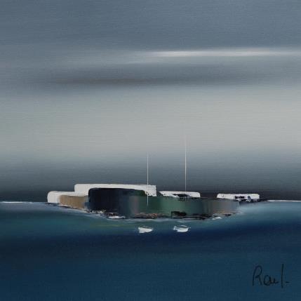 Painting Emotions 42 by Roussel Marie-Ange et Fanny | Painting Figurative Oil Marine