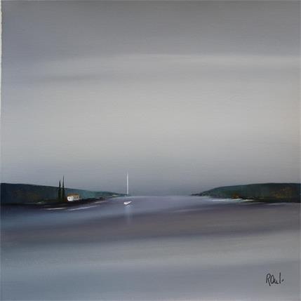 Painting Ambiance marine 42 by Roussel Marie-Ange et Fanny | Painting Figurative Oil Marine