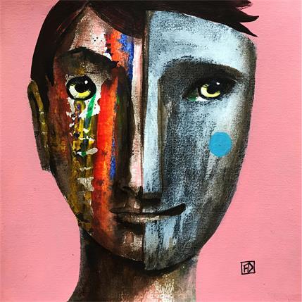 Painting Agamemnon by Delaube Fabien | Painting Figurative Oil Pop icons, Portrait