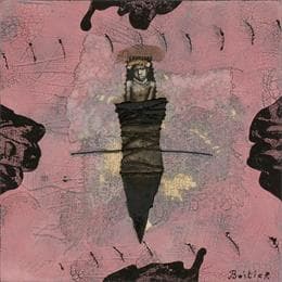 Peinture 19122 par Boitier Thierry | Tableau Abstrait Acrylique Portraits