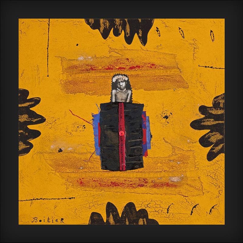 Painting 25115 by Boitier Thierry | Painting Abstract Portrait Acrylic