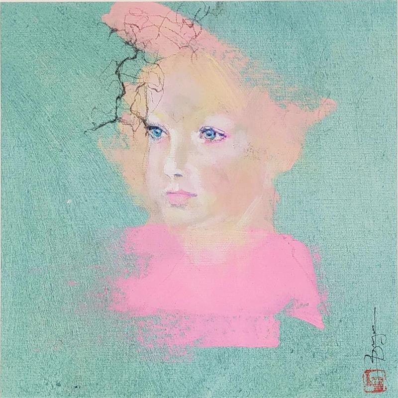 Painting SCULPTURE 08 by Bergues Laurent | Painting Figurative Portrait Acrylic