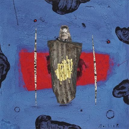 Gemälde 36 94 von Boitier Thierry | Gemälde Abstrakt Acryl Porträt