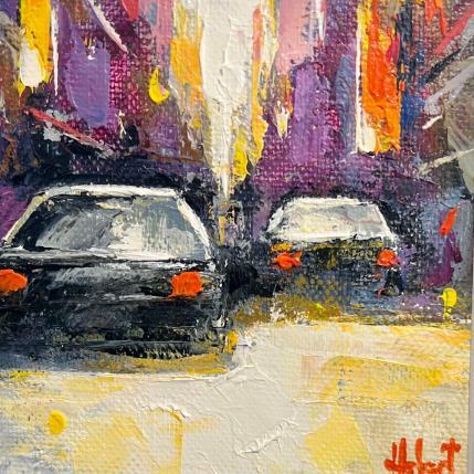 Painting Quelque part by Hébert Franck | Painting Naive art Oil