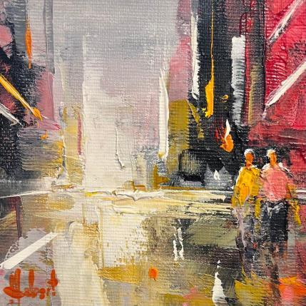 Painting Verticales by Hébert Franck | Painting Naive art Oil