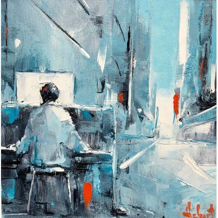 Painting Melodie by Hébert Franck | Painting Figurative Oil