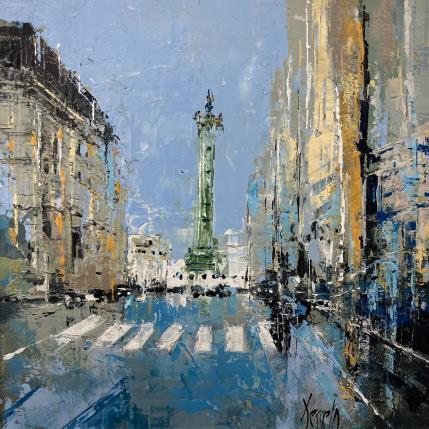 Painting Rue st. Antonie by Dessein Pierre | Painting Abstract Oil